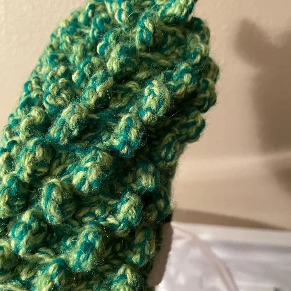 Andes Gifts Kids Hand Crocheted Monster Hat Ages 5-8